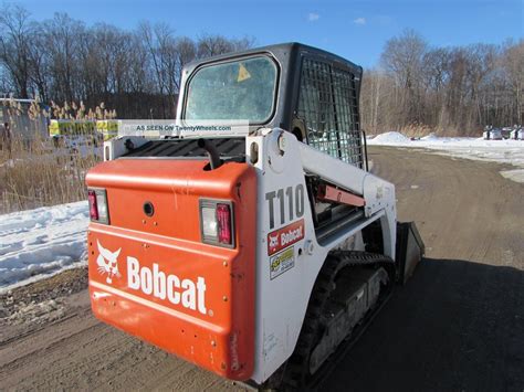 used t110 bobcat compact track loader|used bobcat 110 skid steer.